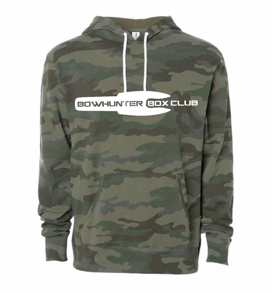 Bowhunter Box Club CAMO Hoodie