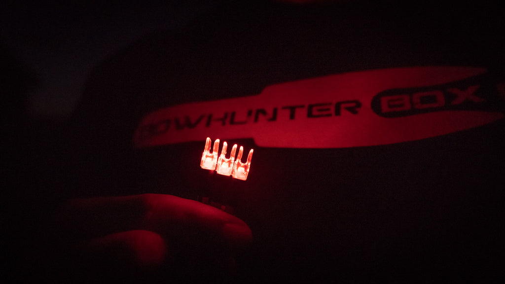 NOCK OUT Contender Lighted Nocks (Red)